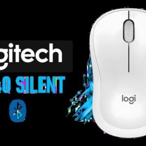 Logitech® M240 Silent Bluetooth Mouse - Off-White / For Small-to-Medium Hands / 1x AA Battery (Pre-Installed) / 3 Buttons / 910-007120