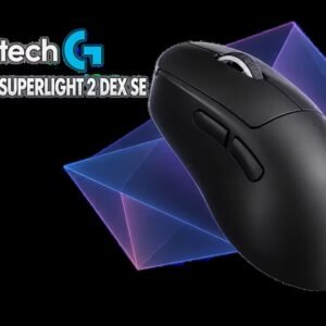 Logitech G PRO X SUPERLIGHT 2 DEX SE Wireless Gaming Mouse - Black / HERO 2 44K DPI Sensor / LIGHTFORCE Switches / 60g / 88-Hour Battery / LIGHTSPEED
