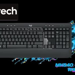 Logitech MK540 Wireless Keyboard Combo / Full-Size Numpad Integrated Palm Rest / 2.4GHz Wireless 10m Unifying Range / Whisper-Quiet Deep-Profile Keys