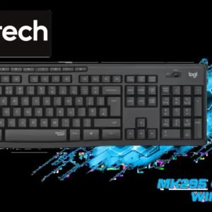 Logitech MK295 Wireless Keyboard And Mouse Combo / Long Battery Life / Durable And Reliable / Full-Size, Spill-Resistant Design / 920-009800
