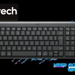 Logitech K250 Compact Bluetooth Wireless Keyboard / Long Battery Life / Durable And Reliable / Full-Size, Spill-Resistant Design / 920-013451