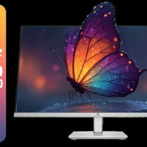 HP 524SH G5 FHD Gaming Monitor - Black/Silver / 24\" FHD (1920 x 1080) / IPS Panel / 1x HDMI 1.4, 1x VGA / Eye Ease with Eyesafe Certification