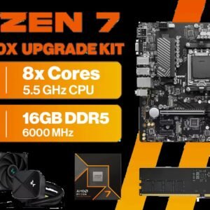 AMD RYZEN 7 9700X PRO B650M-P 16GB DDR5 6000MHz Upgrade Kit - MSI Pro B650M-P AMD Ryzen Motherboard + AMD RYZEN 7 9700X 40MB GameCache Up to 5.5GHz