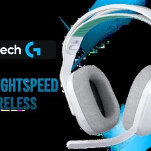 Logitech G522 Lightspeed Wireless RGB Gaming Headset - White / RGB lighting with 16.8M colors / PRO-G drivers / Switch between wireless, Bluetooth,