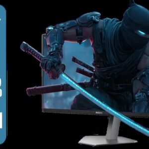 AOC AGON PRO AG276UZD 26.5\" OLED Gaming Monitor / 4K UHD (3840 x 2160) Resolution / 240Hz Refresh Rate / 0.03ms Response Time / QD - OLED Panel /