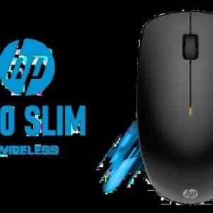 HP 230 Slim Wireless Mouse / Precision 1600 DPI Adjustable Tracking / Rock-Solid 2.4 GHz Wireless Connectivity / Clutter-Free Workspace Solution /