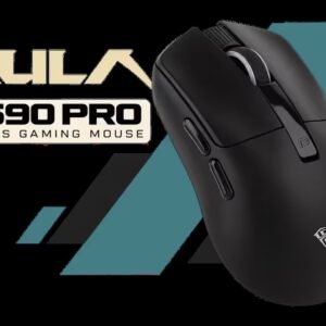 AULA SC590 Pro Wireless Gaming Mouse - Black / Built-In Display / PAW3311 Sensor / 20000 DPI / Tri-Mode / 1000Hz / 64g
