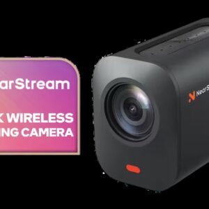 NearStream VM33 2K Wireless Streaming Camera / Powerful 40X Hybrid Optical Zoom / 8-MEMS AI Noise-Canceling Microphone Array / Up to 8-Hour Wireless