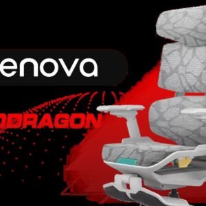 Enova Bloodragon BXZ Gaming Chair - Azure / Load Capacity 136kg / 60mm PU Casters / Foot rest included (Not Covered in Warranty)