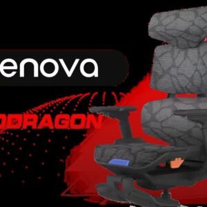 Enova Bloodragon BXZ Gaming Chair - Purple / Load Capacity 136kg / 60mm PU Casters / Foot rest included (Not Covered in Warranty)