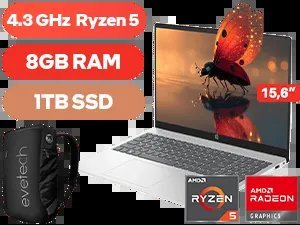 HP 15-fc0057ni 8GB/1TB Ryzen 5