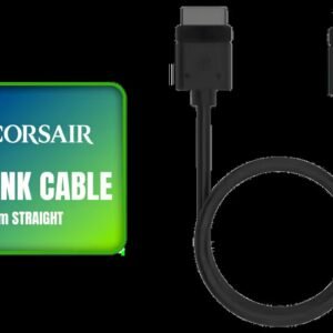 Corsair iCUE Link Cable - 600mm Straight - Black / CL-9011119-WW