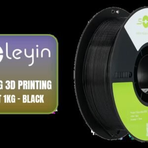 Soleyin Basic PETG 3D Printing Filament 1kg - Black / 1.75mm PETG / 1kg Spool