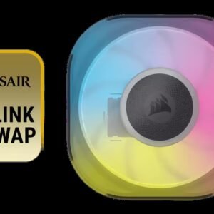 Corsair iCUE LINK CapSwap Module – VRM Fan / Compatible with iCUE LINK CPU Coolers / 70mm fan / CW-9061014-WW