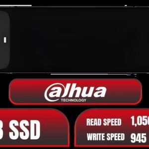 Dahua L7 M.2 1TB NVMe SSD / Read: Up to 1,050 MB/s Write: Up to 945 MB/s / Shock-resistant and drop-resistant design / Aluminum body with heat