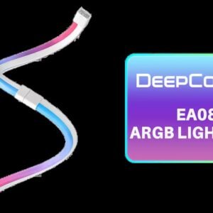 DeepCool EA080 ARGB Light Strip / 5V DC / Silicone, FPCB, ABS / Translucence-White