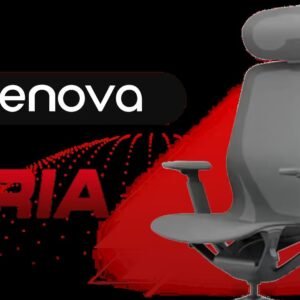 Enova Aria Office Chair Ver.1 - Dark Grey / Nylon+GF Shell / Advanced Stretch Mesh