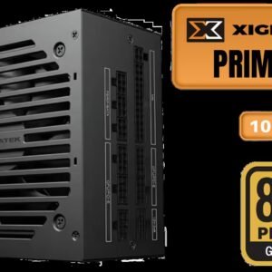 XIGMATEK Prime M 1000W Power Supply / 80 PLUS Gold Certified / 120mm Ultra Silent Cooling Fan / Dual CPU Connector (Intel & AMD) / Full Modular