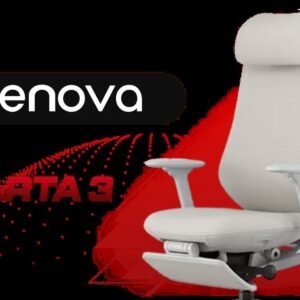 Enova Sparta 3 ESP3-003A-HS Office Chair - Light Grey / 3-Level Tension Adjustable Lumbar Support / Adaptive Floating Buffer Cushion Technology /