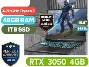 ASUS TUF Gaming A15 48GB/1TB Ryzen 7 RTX 3050