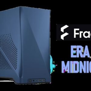 Fractal Design Era 2 Midnight Blue, 2 x 120 mm or 2 x 140, GPU max length 326mm, ITX Motherboard Compatible / 2 x Pre-Installed Fans Included /