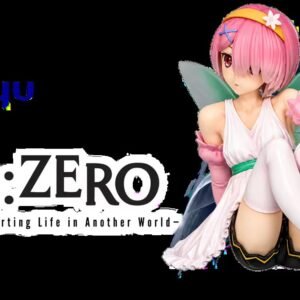 Re:ZERO - Noodle Stopper - Ram Flower Fairy / Approx.14 cm height (non-scale) / High-quality PVC, ABS / FURYU Company Officially Licensed