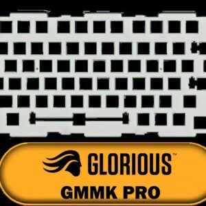 Glorious GMMK Pro Polycarbonate Switch Plate / Ideal for Tactile or Clicky Switches / 83 Keys / US Layout / GLO-ACC-P75-SP-PC