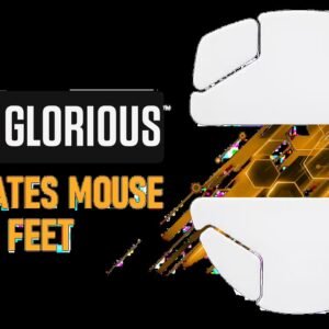 Glorious G-Skates Mouse Feet (Model D Minus) / Fits the Glorious Model D Minus Gaming Mouse / 0.81mm Thickness / GLO-FT-DM-GSKT
