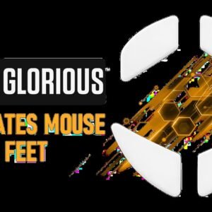 Glorious G-Skates Mouse Feet / Fits the Glorious Model O Gaming Mouse / 0.81mm Thickness / GO-GSKATE
