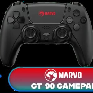 MARVO GT-90 Gamepad - Dual-motor vibration - Touch panel control - Compatible with PS4/IOS/windows/android system