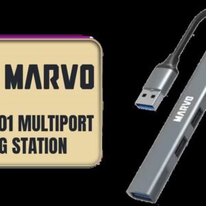 Marvo UH-ATC01 Multiport Docking Station / 4-Port Hub / Plug and Play / H-ATC01