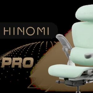 Hinomi H2 Pro Ergonomic Home Office Chair - MInt Green / Independent Lumbar Adjustment / 6D BiPivot Armrests / 143° Max Recline / KGS Class 4 Gas