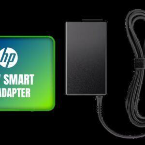 HP 65W Smart AC Adapter / 65W High-Power Smart Charging Delivery / 47-63 Hz Universal Input Frequency / 180cm Extended Power Cord Reach / Compact