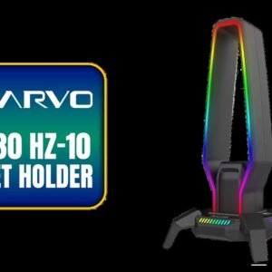 Marvo Kobe 30 HZ-10 Headset Holder / USB 2.0 Hub / Dynamic RGB Lighting / USB-Powered / HZ-10