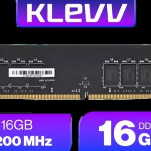 [OEM] KLEVV 16GB (16GB x 1) 3200MHz DDR4 Desktop Memory / Reliable SK Hynix Chips / Performance Enhancing / Touch of Delicate Design / Compatible