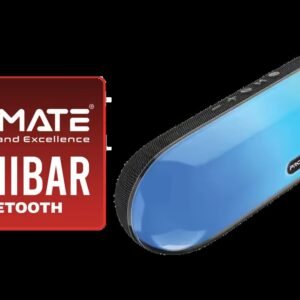 Promate Bluetooth Speaker, 10W True Wireless Portable HD Speaker with RGB Lights, Bluetooth v5.3, Long Playtime, Quick Music Navigation,