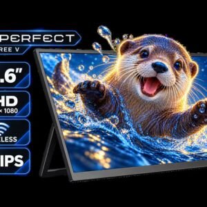 UPERFECT UFree V 15.6\" FHD Portable Monitor / 15.6\" FHD (1920x1080) IPS Display / 1080p IPS 100% sRGB Display / 1500:1 High Contrast Ratio /