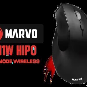 Marvo M811W Hipo Dual-Mode Wireless Mouse / Dual Wireless Bluetooth & 2.4GHz Connectivity / 300mAh Rechargeable Battery / Up To 40 Hours Battery Life