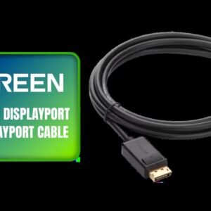 UGREEN 1.5m Mini DisplayPort to DisplayPort Cable / Mini DisplayPort Thunderbolt 2 Compatible Converter / 4K UHD 3840x2160 60Hz Support / Gold-Plated