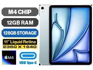 iPad Air 11 M4 12GB/128GB