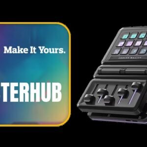 Cooler Master MasterHub / FreeForm 2.0 Modular Platform / Magnetic Pogo Pin Connectivity / Wide Software And DAW Integration / 15 Customizable Macro