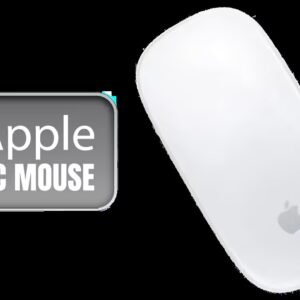 Apple Magic Wireless Mouse - White / Wireless Rechargeable Multi-Touch Gesture Control / Smooth Gliding Optimized Foot Design / Swipe Scroll Web