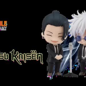 [BUNDLE] Jujutsu Kaisen - Nendoroid Satoru Gojo + Suguru Geto: Suit Version / Semi-Adjustable Figurines / Dedicated Display Base / Good Smile Company