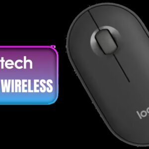 [OPEN BOX] Logitech Pebble Mouse 2 M350s - Tonal Graphite / Ambidextrous / Multi-device pairing / Customizable middle button with Logi Options+ App /