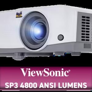 ViewSonic SP3 4800 ANSI Lumens SVGA Business Projector / Native Resolution: 800x600 / SuperColor™ Technology / SP3