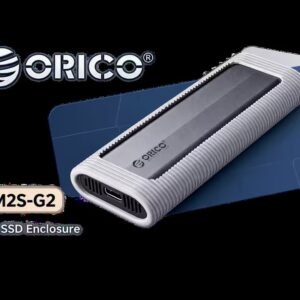 ORICO AXM2S-G2-V1-GY-BP M.2 NVME SSD Enclosure USB Type-C 3.2 to NVME Adapter / Data Transfer rate: 10Gbps / Material: Aluminium Alloy, ABS /