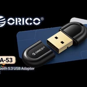 ORICO USB Bluetooth-Compatible Dongle / Bluetooth Version 5.3 + EDR / 5m Transmission Distance / ORICO-BTA-53-BK-BP