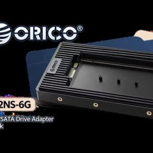 ORICO M.2 SATA NGFF (Next Generation Form Factor) to 3.5\" Hard Drive Adapter / For M.2 SATA (Not for M.2 NVMe) / Efficient Heat Dissipation
