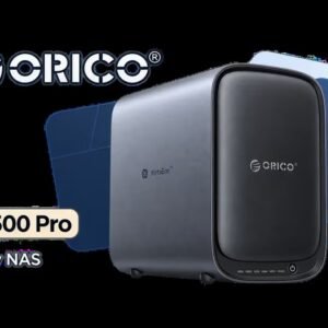 ORICO MetaBox Pro HS500 5-Bay NAS - Grey / Intel Celeron N5105 / 8GB DDR4 / Dual 2.5GbE / 5x SATA + 2x M.2 NVMe / CyberData OS / Diskless /