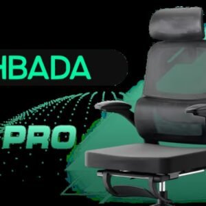 HBADA P1 PRO / Class 4 Gas Lift / 145° Angle Recline / 3D Wide Large Neck Pillow / Upgraded Spinal Support Large Double Back / 8xm Sponge Seat